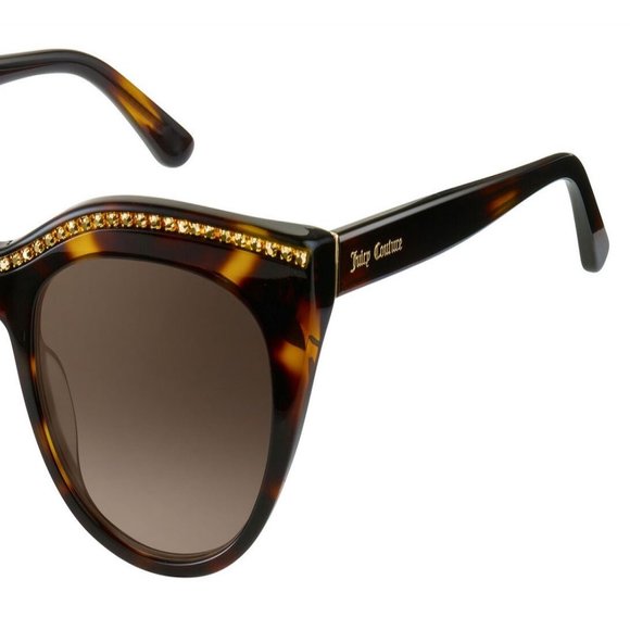 Juicy Couture Cat Eye Women Havana Acetate Frame